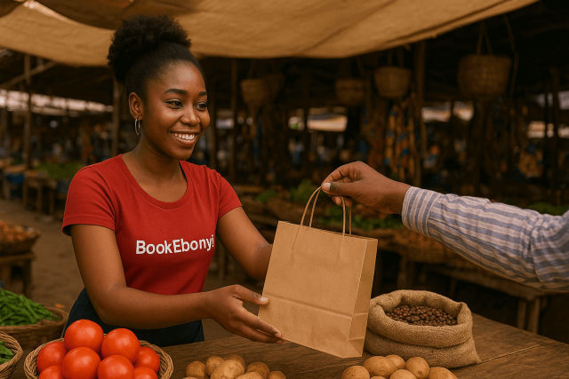 Entrepreneur working on BookEbonyi
